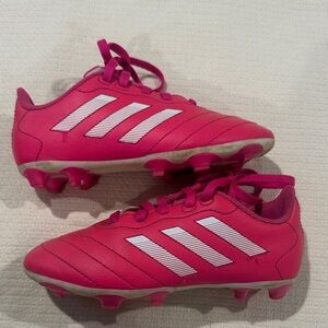 Adidas Kids Fuchsia Soccer Cleats